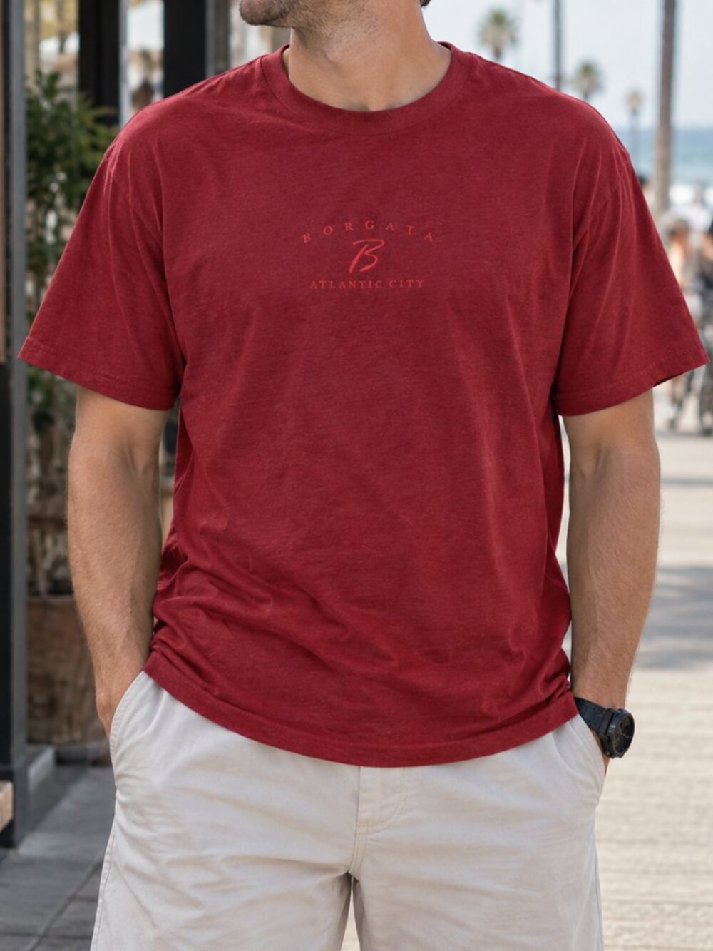 Borgata Atlantic City Embroidered Tee Men's XL